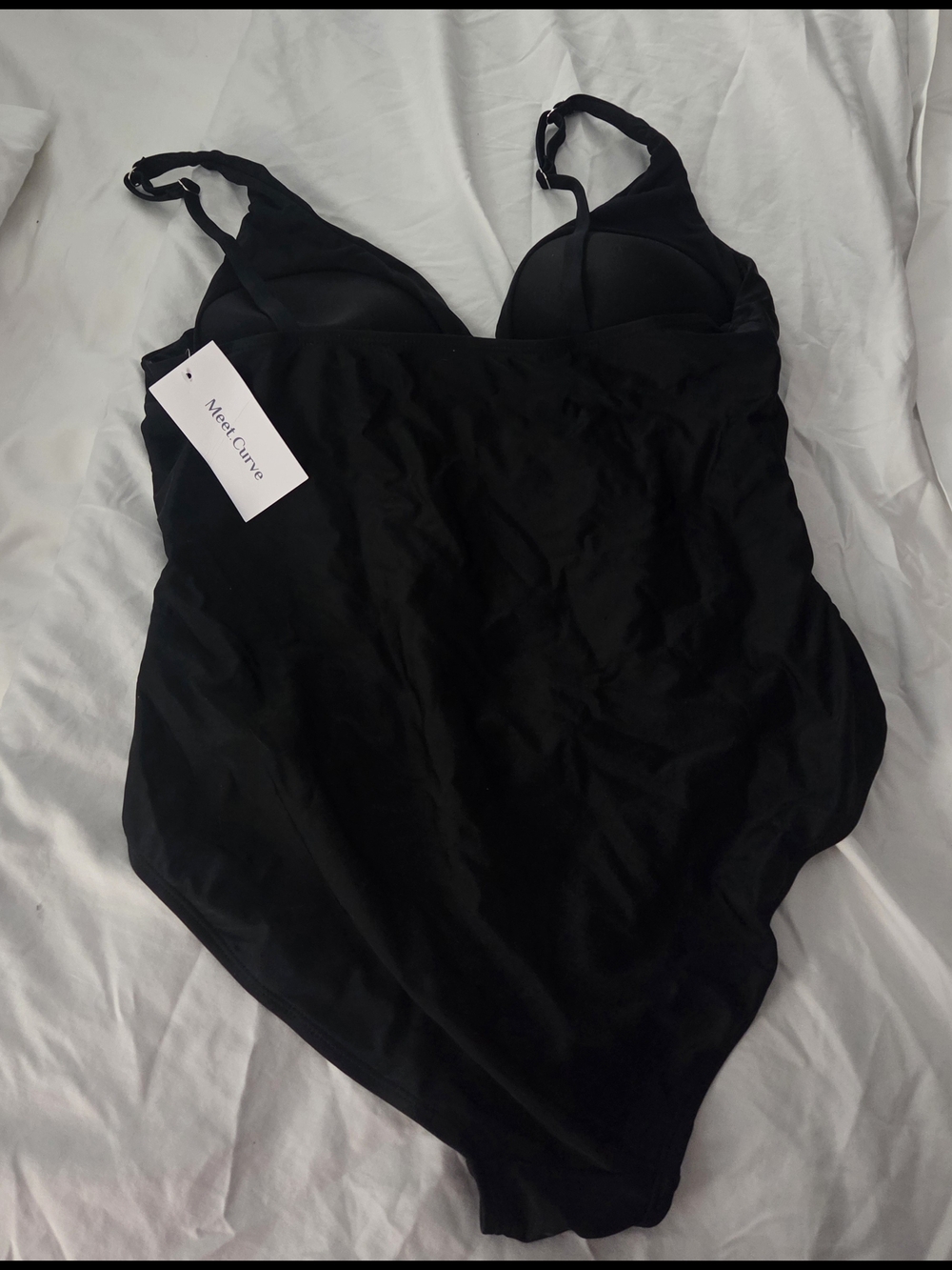 Black One-Piece Swimsuit